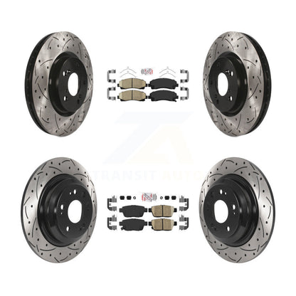disc rotors and ceramic brake pads-kda-101715 - Kit.bestparts.ca