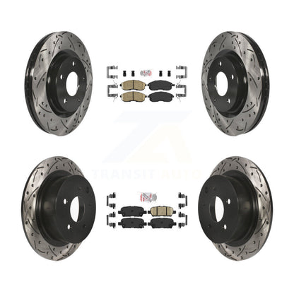 Disc Rotors and Ceramic Brake Pads Kit-KDA-101725 - Kit.bestparts.ca