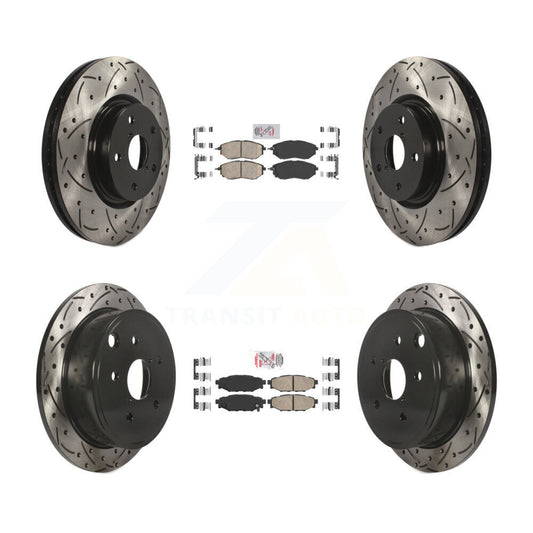 Disc Rotors and Ceramic Brake Pads Kit-KDA-101729 - Kit.bestparts.ca
