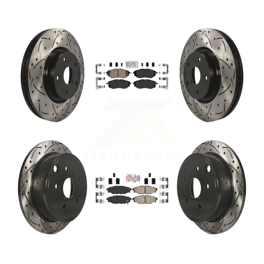Disc Rotors and Ceramic Brake Pads Kit-KDA-101732 - Kit.bestparts.ca Kit.bestparts.ca