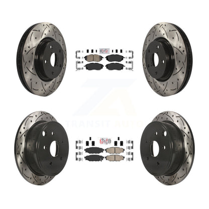 Disc Rotors and Ceramic Brake Pads Kit-KDA-101732 - Kit.bestparts.ca