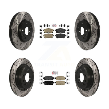 Disc Rotors and Ceramic Brake Pads Kit-KDA-101745 - Kit.bestparts.ca