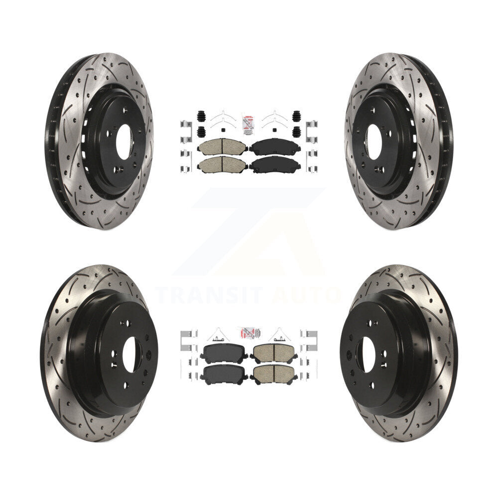 Disc Rotors and Ceramic Brake Pads Kit-KDA-101752 - Kit.bestparts.ca