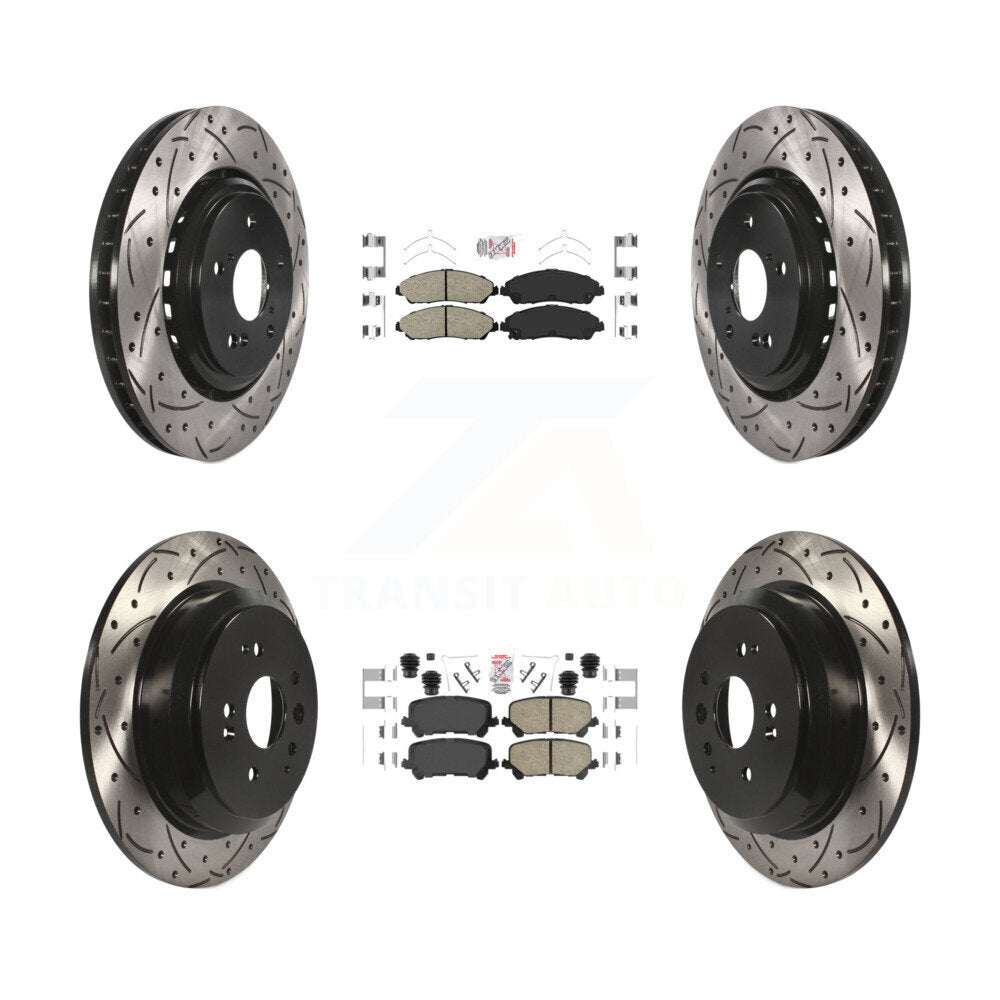 Disc Rotors and Ceramic Brake Pads Kit-KDA-101753 - Kit.bestparts.ca