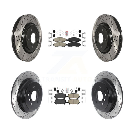 Disc Rotors and Ceramic Brake Pads Kit-KDA-101755 - Kit.bestparts.ca