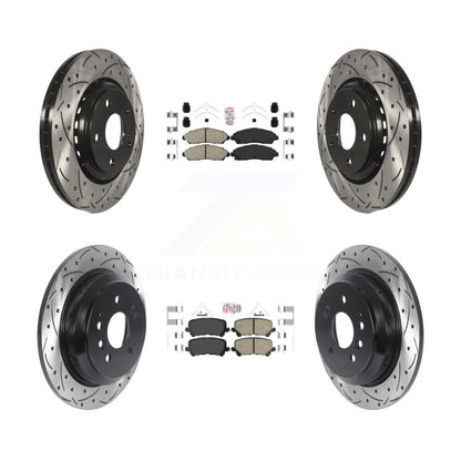 Disc Rotors and Ceramic Brake Pads Kit-KDA-101756 - Kit.bestparts.ca