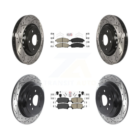Disc Rotors and Ceramic Brake Pads Kit-KDA-101757 - Kit.bestparts.ca
