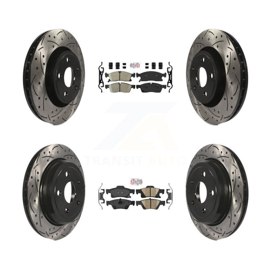 Disc Rotors and Ceramic Brake Pads Kit-KDA-101822