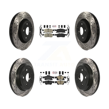 Disc Rotors and Ceramic Brake Pads Kit-KDA-101823