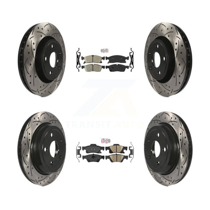 Disc Rotors and Ceramic Brake Pads Kit-KDA-101830