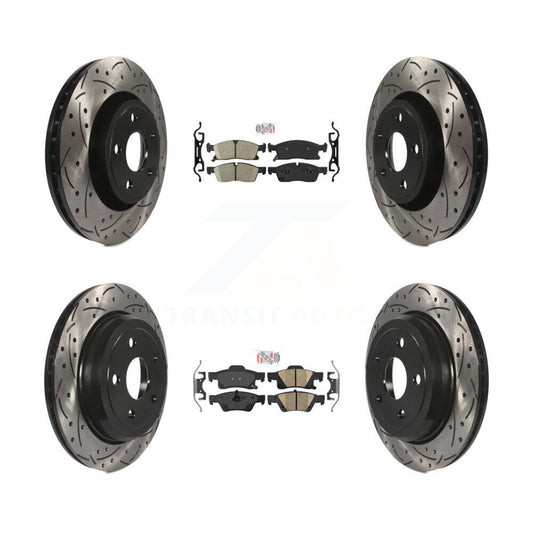 Disc Rotors and Ceramic Brake Pads Kit-KDA-101830