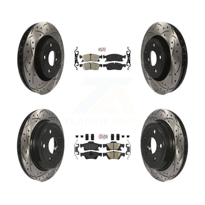 Disc Rotors and Ceramic Brake Pads Kit-KDA-101831