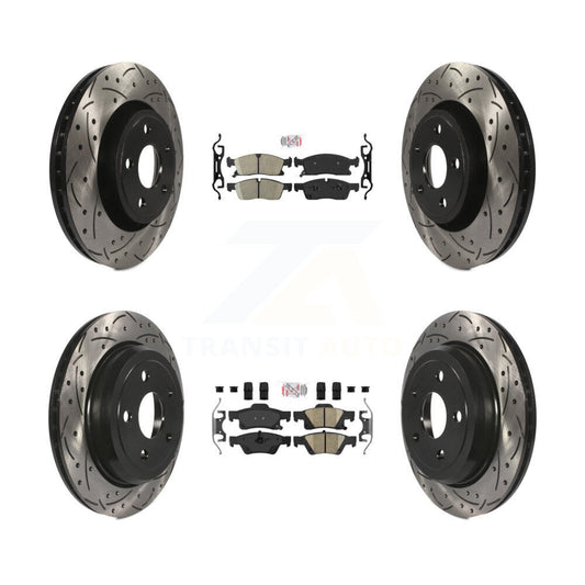 Disc Rotors and Ceramic Brake Pads Kit-KDA-101831
