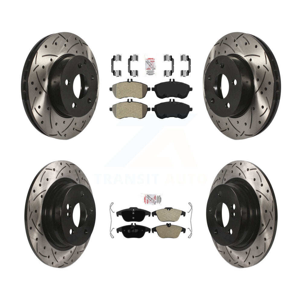 disc rotors and semi metallic brake pads-kda-101839 - Kit.bestparts.ca