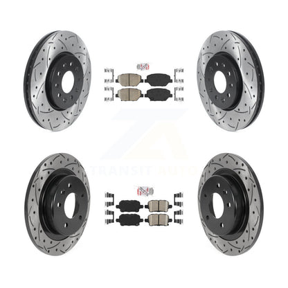 Disc Rotors and Ceramic Brake Pads Kit-KDA-101856 - Kit.bestparts.ca