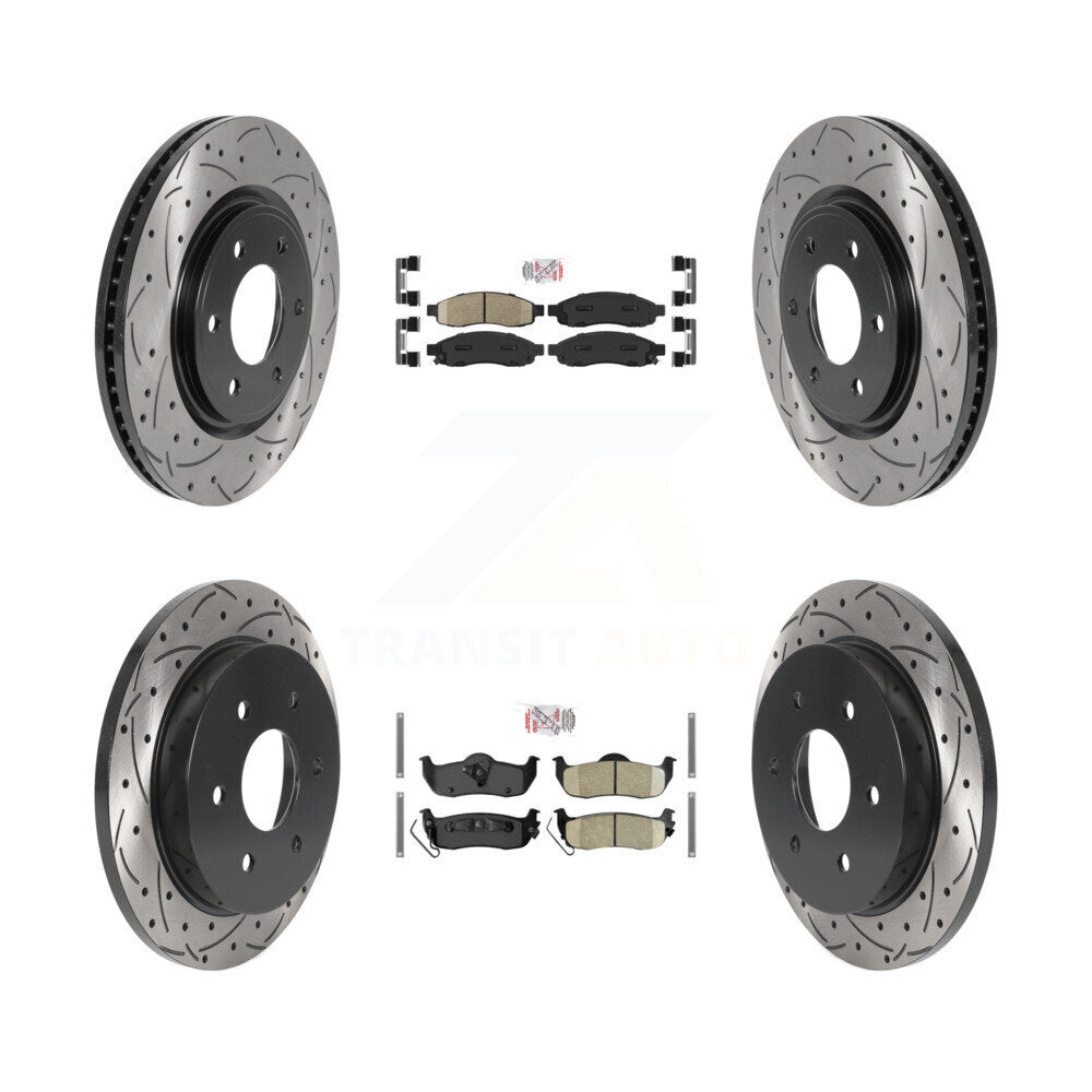 Disc Rotors and Ceramic Brake Pads Kit-KDA-101859 - Kit.bestparts.ca Kit.bestparts.ca