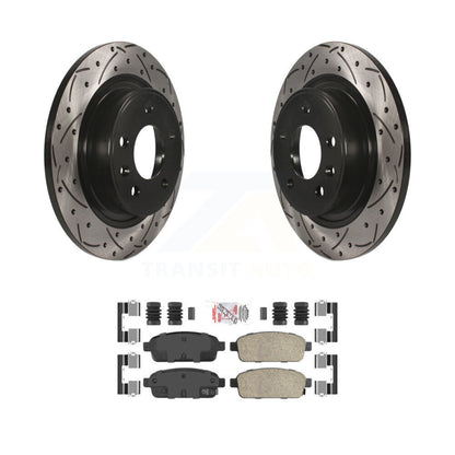 Coated Disc Rotors and Ceramic Brake Pads Kit-KDA-101871 - Kit.bestparts.ca