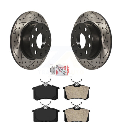 Coated Disc Rotors and Semi-Metallic Brake Pads Kit-KDA-101935