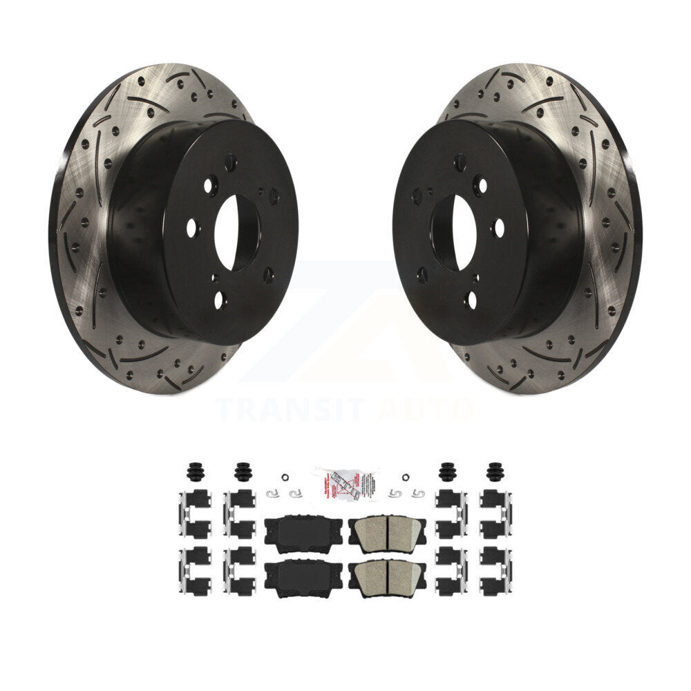 Coated Disc Rotors and Ceramic Brake Pads Kit-KDA-101944 - Kit.bestparts.ca Kit.bestparts.ca