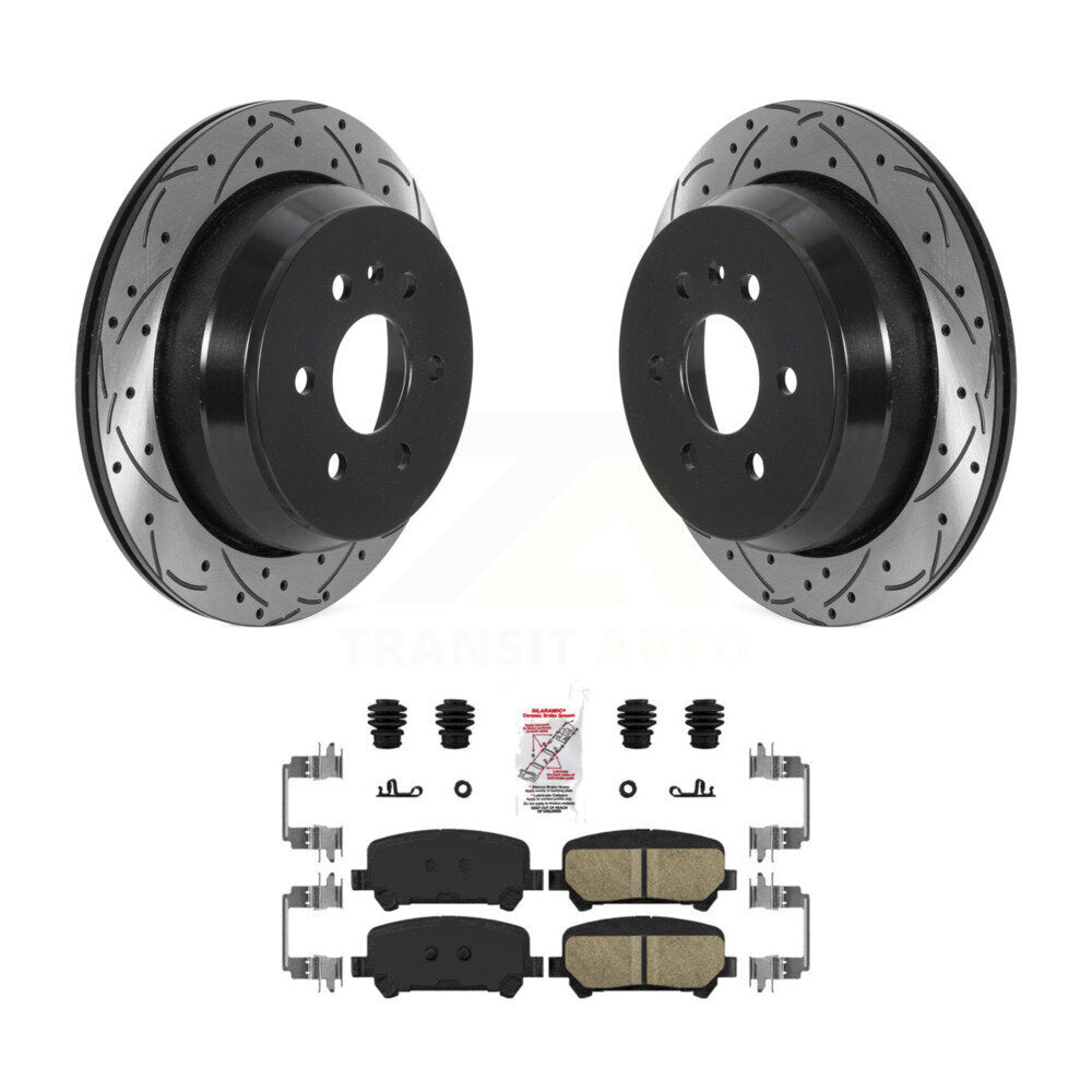 Coated Disc Rotors and Ceramic Brake Pads Kit-KDA-102017 - Kit.bestparts.ca Kit.bestparts.ca