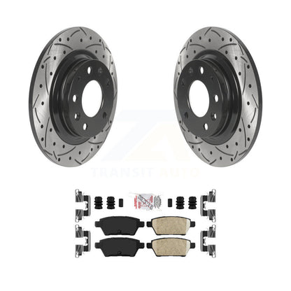 Coated Disc Rotors and Ceramic Brake Pads Kit-KDA-102021 - Kit.bestparts.ca