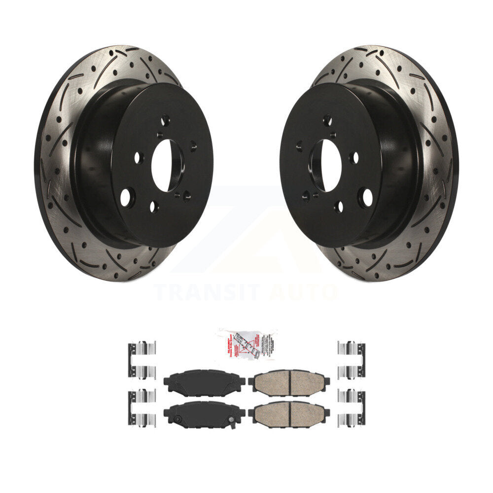 Coated Disc Rotors and Ceramic Brake Pads Kit-KDA-102045 - Kit.bestparts.ca Kit.bestparts.ca