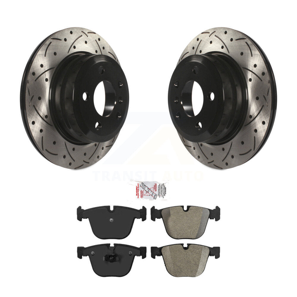 Coated Disc Rotors and Semi-Metallic Brake Pads Kit-KDA-102075 - Kit.bestparts.ca Kit.bestparts.ca
