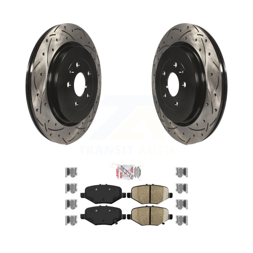 Coated Disc Rotors and Ceramic Brake Pads Kit-KDA-102080 - Kit.bestparts.ca Kit.bestparts.ca