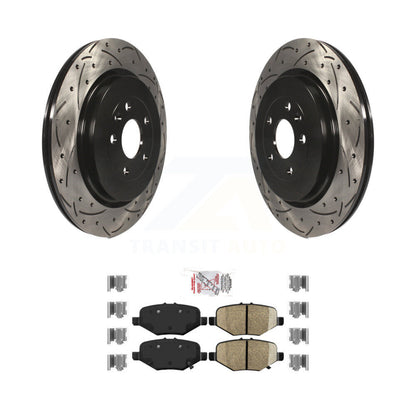 Coated Disc Rotors and Ceramic Brake Pads Kit-KDA-102080 - Kit.bestparts.ca