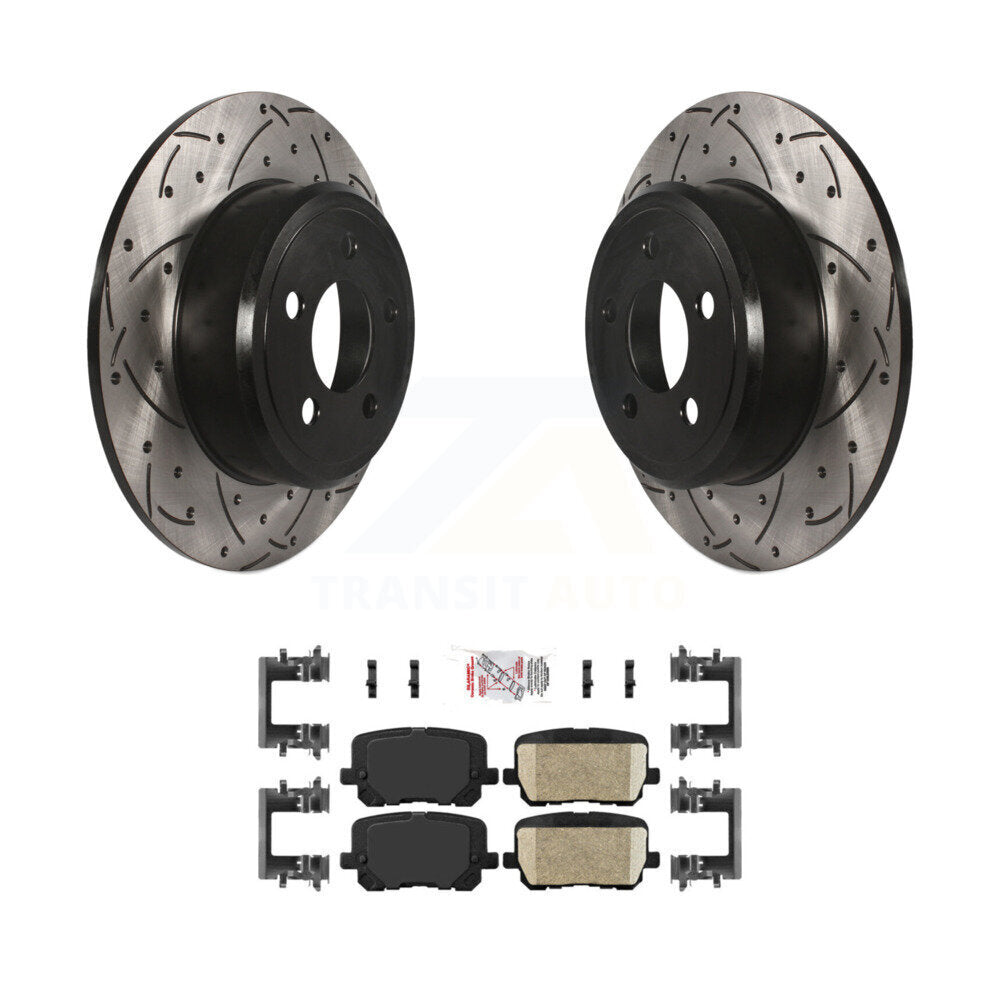 coated disc rotors and ceramic brake pads-kda-102090 - Kit.bestparts.ca