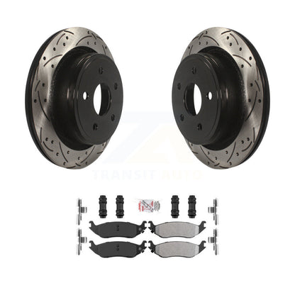 Coated Disc Rotors and Semi-Metallic Brake Pads Kit-KDA-102132 - Kit.bestparts.ca