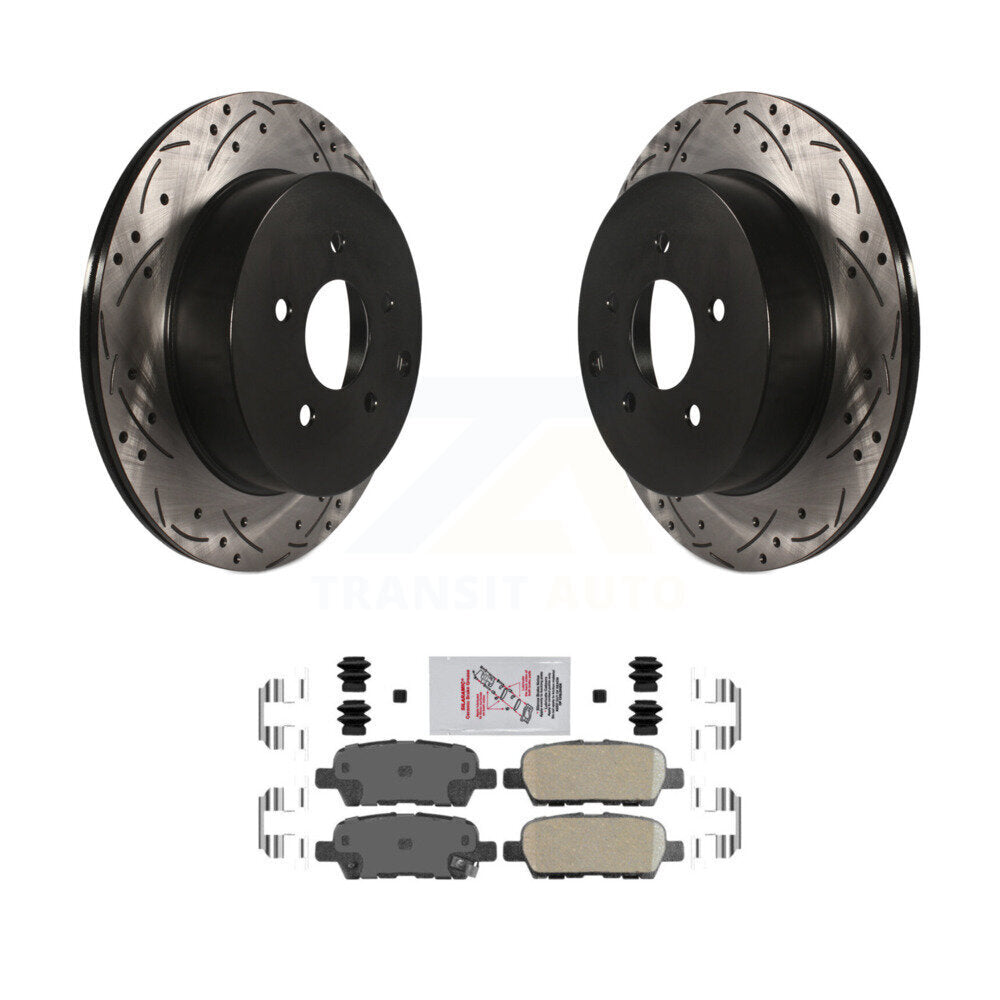 coated disc rotors and ceramic brake pads-kda-102160 - Kit.bestparts.ca