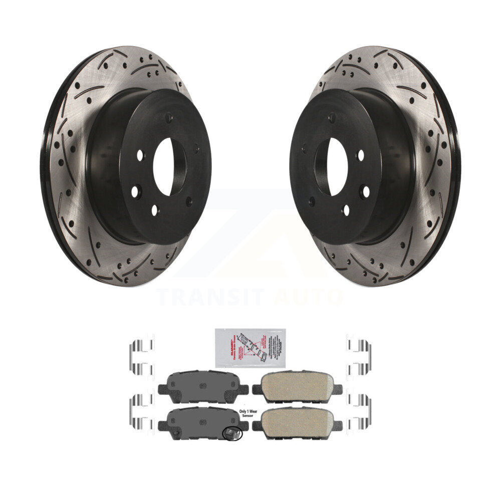 coated disc rotors and ceramic brake pads-kda-102201 - Kit.bestparts.ca