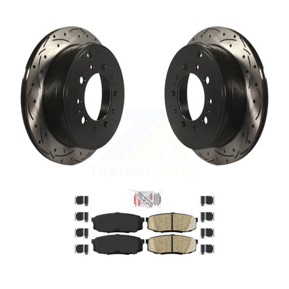 Coated Disc Rotors and Ceramic Brake Pads Kit-KDA-102224 - Kit.bestparts.ca