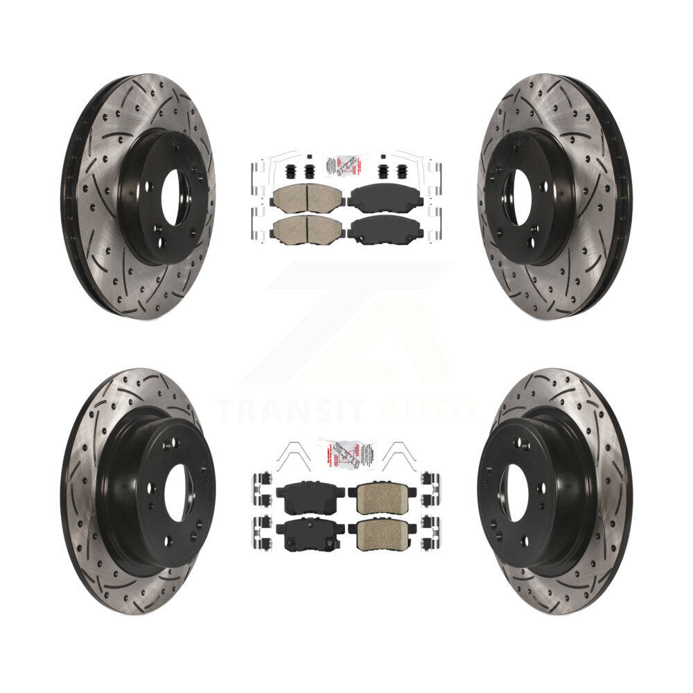 Disc Rotors and Ceramic Brake Pads Kit-KDA-102393 - Kit.bestparts.ca Kit.bestparts.ca