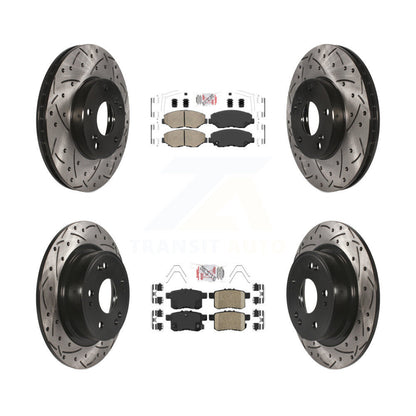Disc Rotors and Ceramic Brake Pads Kit-KDA-102393 - Kit.bestparts.ca