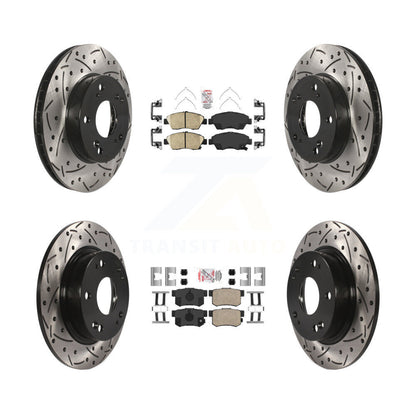 Disc Rotors and Ceramic Brake Pads Kit-KDA-102411 - Kit.bestparts.ca