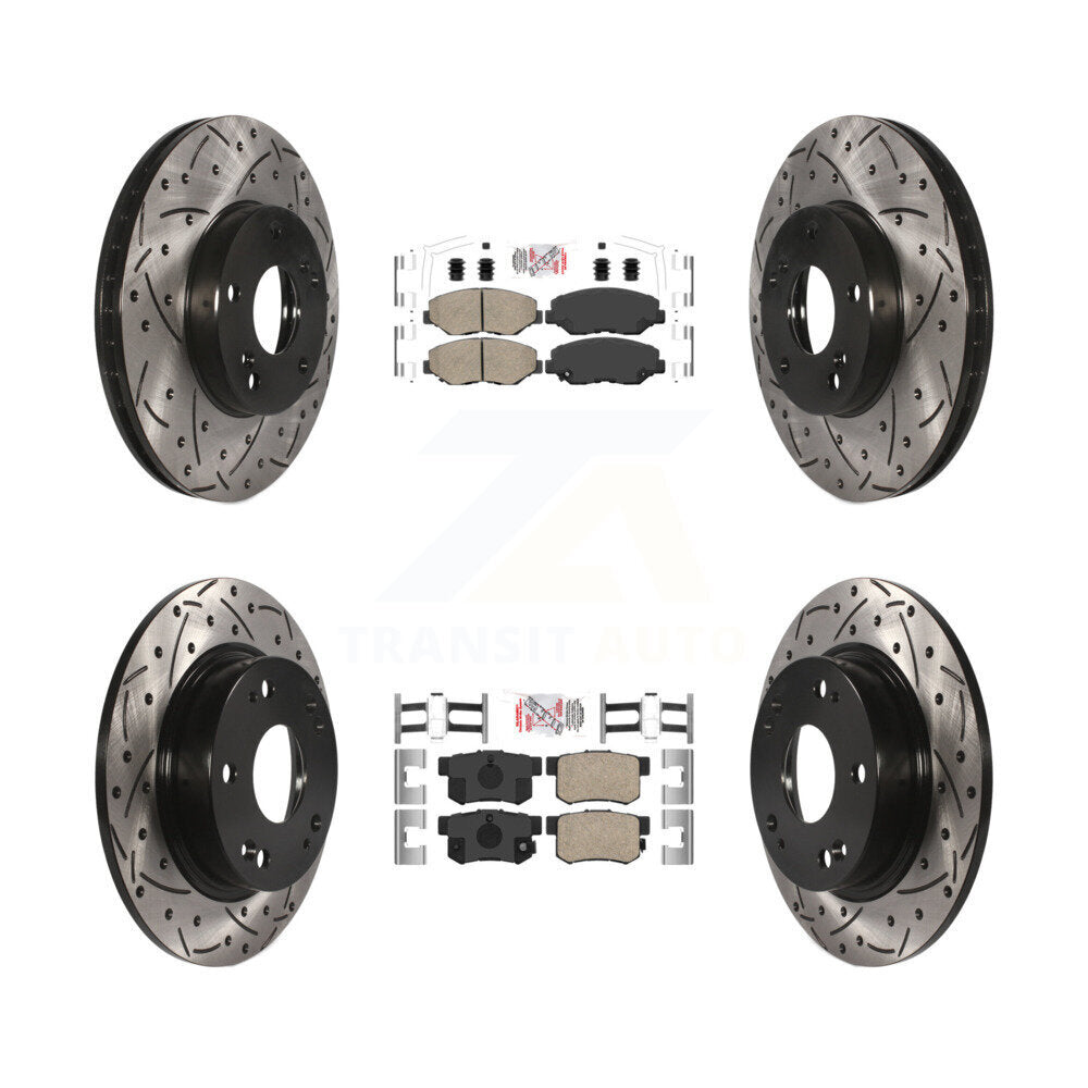 Disc Rotors and Ceramic Brake Pads Kit-KDA-102414 - Kit.bestparts.ca Kit.bestparts.ca