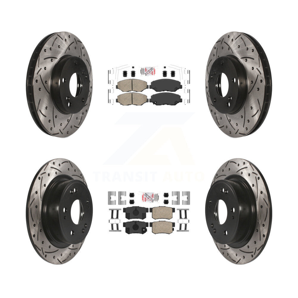 Disc Rotors and Ceramic Brake Pads Kit-KDA-102415