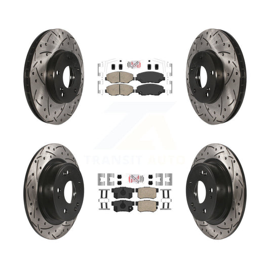 Disc Rotors and Ceramic Brake Pads Kit-KDA-102415