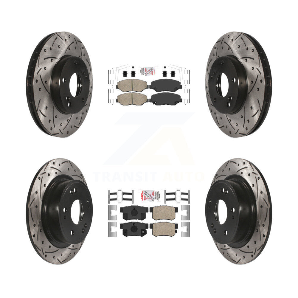 Disc Rotors and Ceramic Brake Pads Kit-KDA-102417 Kit.bestparts.ca