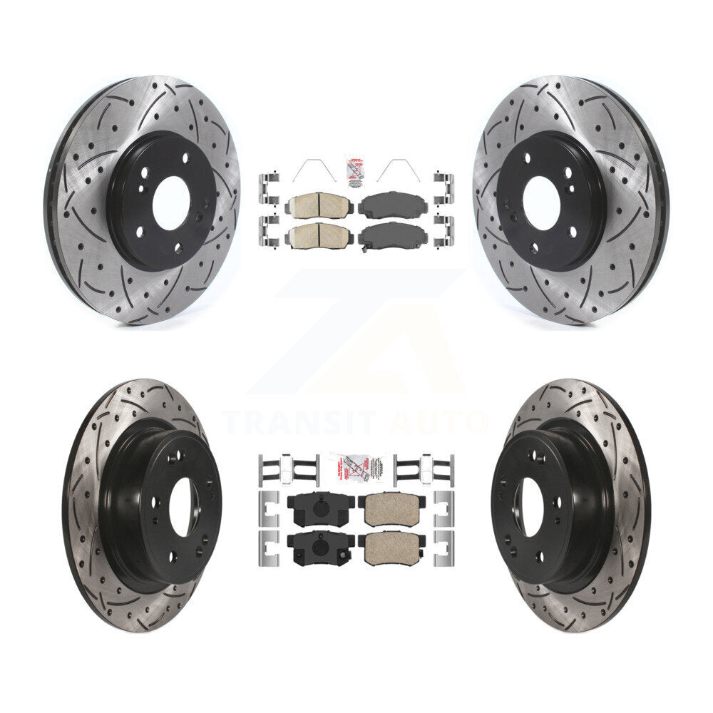 Disc Rotors and Ceramic Brake Pads Kit-KDA-102426 - Kit.bestparts.ca