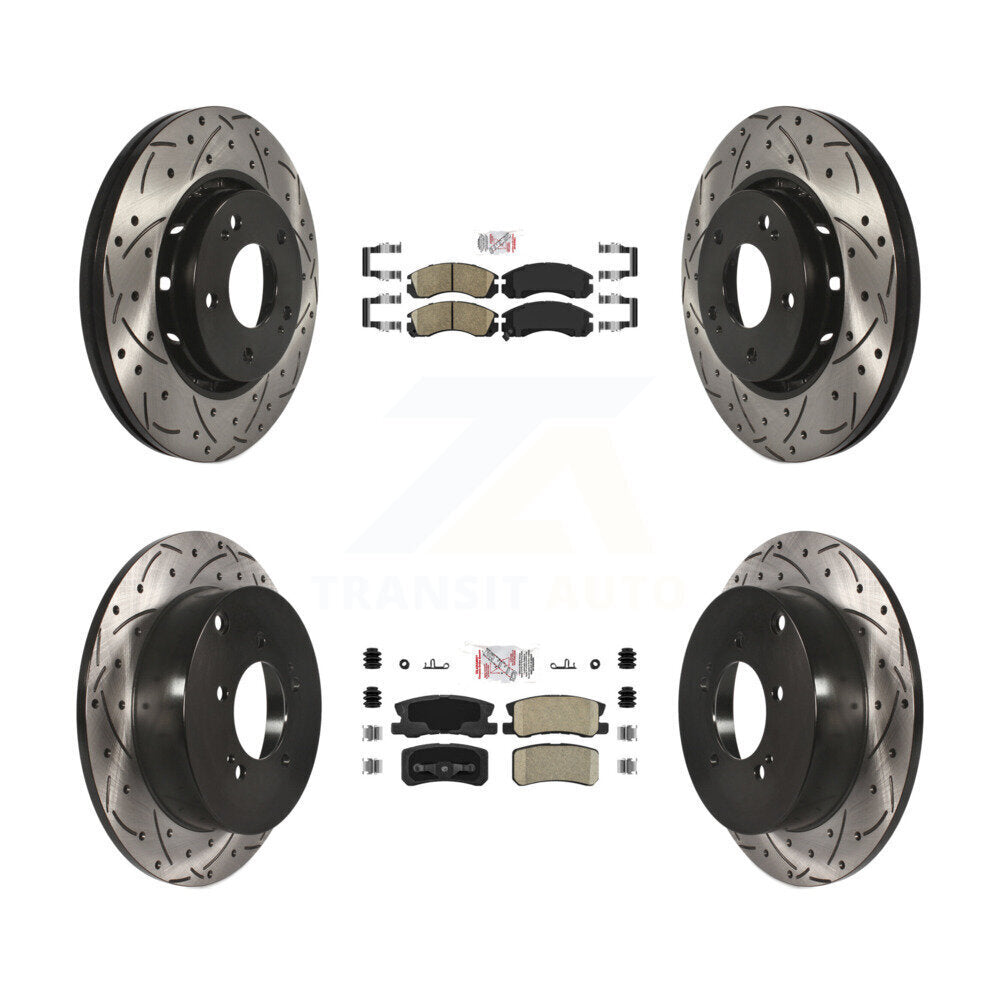 Disc Rotors and Ceramic Brake Pads Kit-KDA-102427 - Kit.bestparts.ca Kit.bestparts.ca
