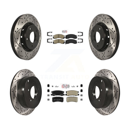 Disc Rotors and Ceramic Brake Pads Kit-KDA-102427 - Kit.bestparts.ca