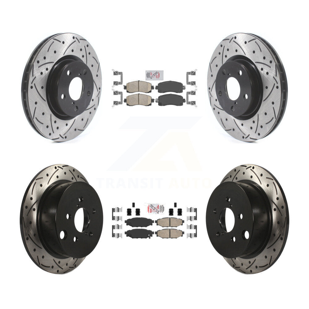 Disc Rotors and Ceramic Brake Pads Kit-KDA-102451 - Kit.bestparts.ca