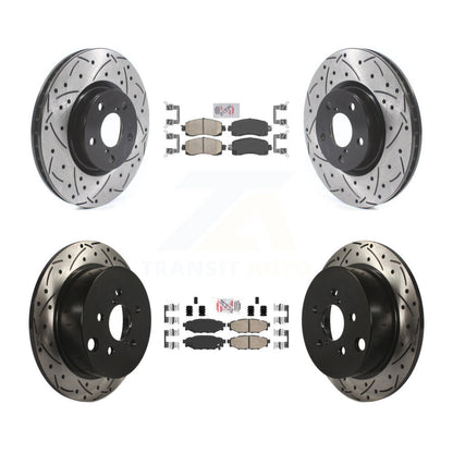 Disc Rotors and Ceramic Brake Pads Kit-KDA-102451 - Kit.bestparts.ca