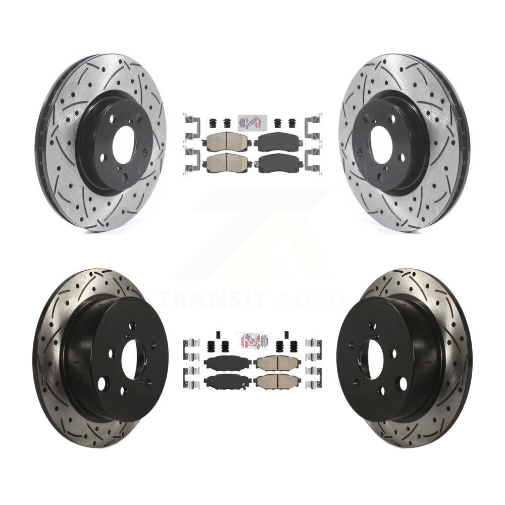 Disc Rotors and Ceramic Brake Pads Kit-KDA-102453 - Kit.bestparts.ca