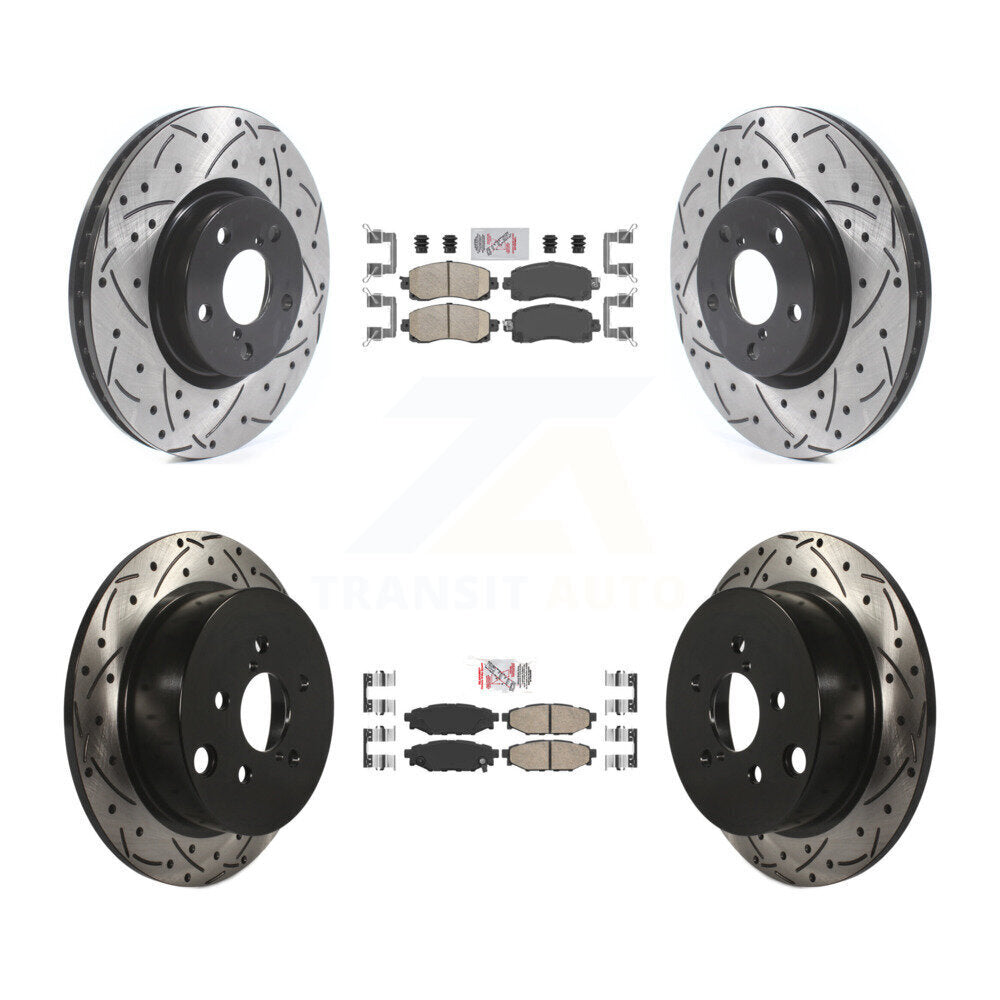 Disc Rotors and Ceramic Brake Pads Kit-KDA-102454 - Kit.bestparts.ca Kit.bestparts.ca