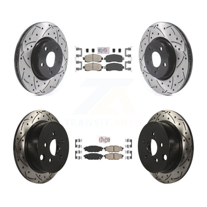 Disc Rotors and Ceramic Brake Pads Kit-KDA-102454 - Kit.bestparts.ca