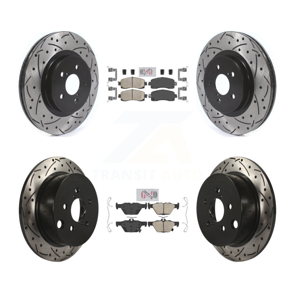 Disc Rotors and Ceramic Brake Pads Kit-KDA-102457 - Kit.bestparts.ca Kit.bestparts.ca
